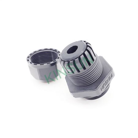 Gioăng hoặc đệm của đầu cáp được làm bằng silicone với độ bền tốt, độ kéo dài và tỷ lệ giữ lực kéo (Đạt tiêu chuẩn CNS 3553 và CNS 3556)